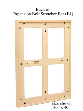 Back of expansion bolt stretcher bar - E4