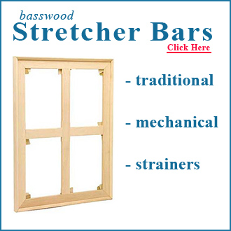 Basswood Stretcher Bars