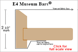 Profile of Expansion Bolt Stretcher Bar 